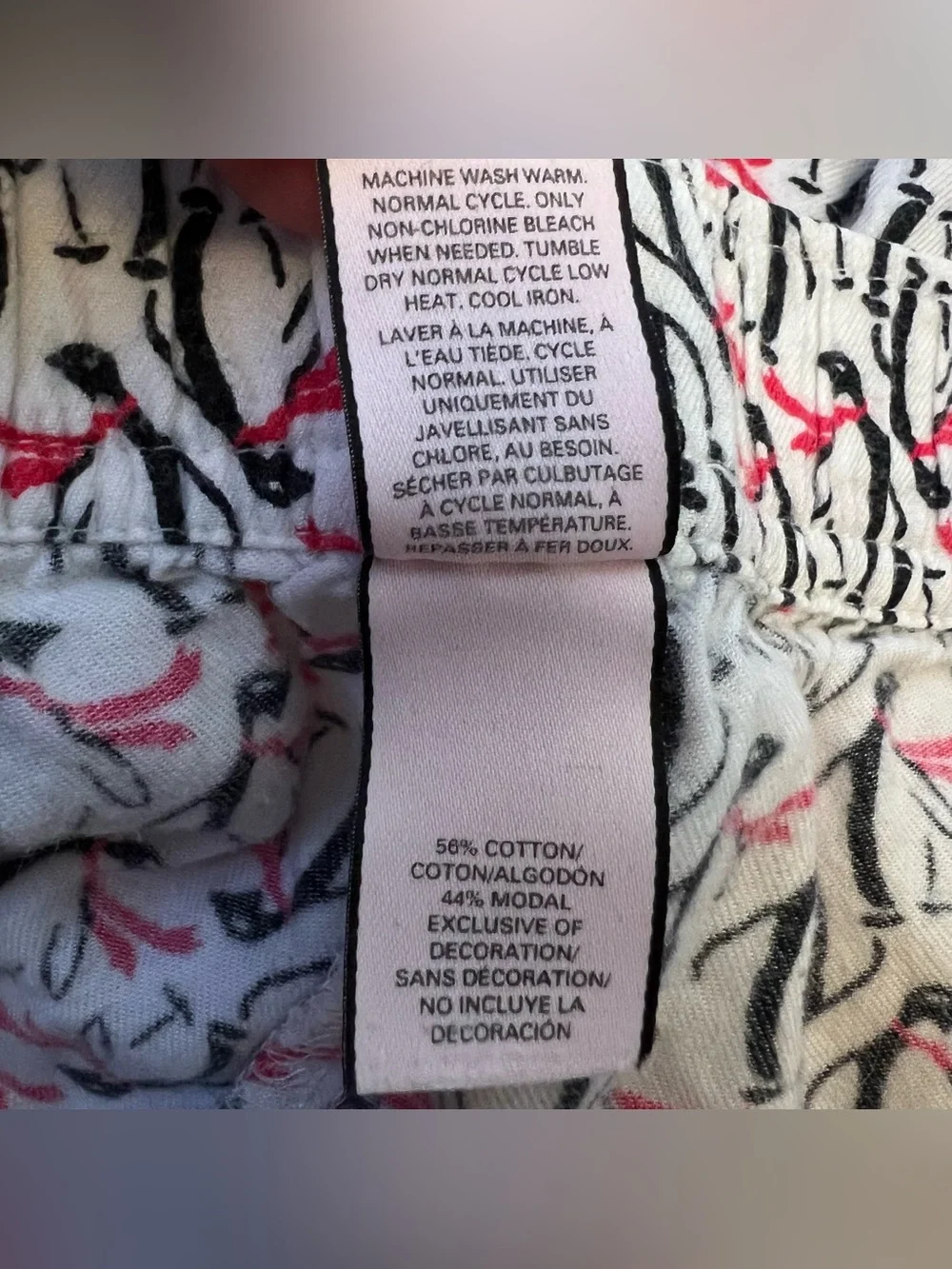 Victorias Secret Size Medium Cotton Modal Penguin Sleep Pajama Pants Nap Night
